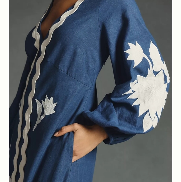 Farm Rio Embroidered Dress - Picture 6 of 6